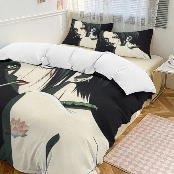 NANA Anime Home Bed 3-piece Set Classic Japanese Anime Polyester Wash Student Dormitory Set