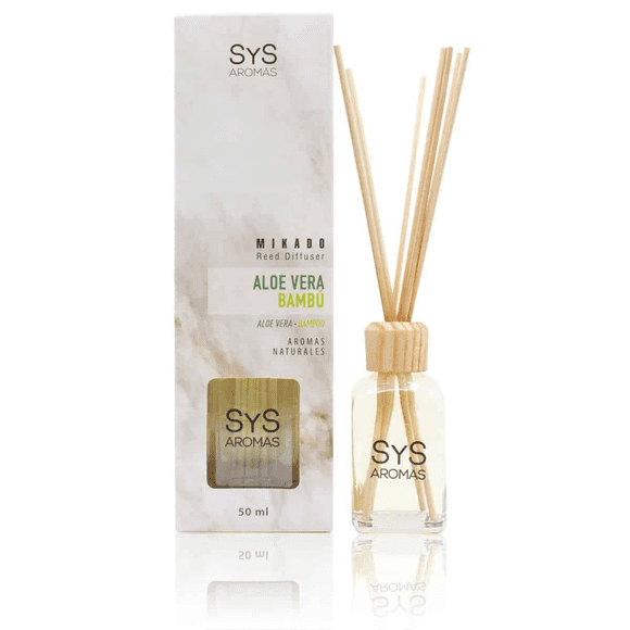 Mikado Ambientador Sys 50 Ml Aloe Vera Bambú
