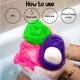 thumbnail image 5 of Esponja de Baño AFRIKI Pack de 2 (Morado y Rosa), 5 of 9