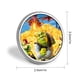 thumbnail image 2 of Shrek-Theme Round Button Badge: Premium Metal Construction, Ideal for High-End Events 2.8 cm, 2 of 6