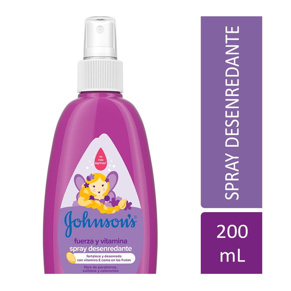 Spray Para Peinar Fuerza Y Vitamina 200 ml Johnson's Baby