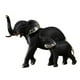 thumbnail image 3 of Figuritas De Resina Escultura Estatuas De Elefante Para Boda Dormitorio Año Nuevo Hogar Negro Con Niños, 3 of 3