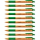 thumbnail image 1 of Bolígrafo STABILO pointball, 10 unidades, color verde, 1 of 8
