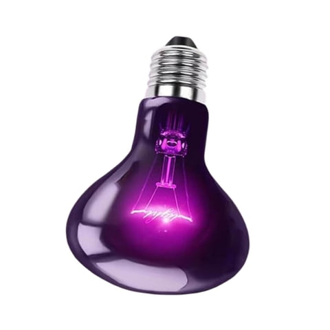 Magideal - E26 Bombilla De Lámpara De Calor De Base, Lámpara De Alza De Luz De Las Mascotas, Bombilla De Reptiles Nocturnas Para Anfibios, Tanques Acuáticos, 100W