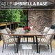 thumbnail image 2 of Base para Sombrilla US Weight 18 kg Soporte Resistente para Patio, 2 of 5
