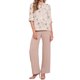thumbnail image 2 of INSPIRE CHIC Camisa de Mujer con Estampado Floral y Botones, Cuello Redondo con Muesca, Talla S, Albaricoque, 2 of 6