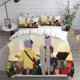 thumbnail image 1 of v2409 Bed Sheets Goodbye Volcano High Bedding Sets Comforter Quilt Bed Cover Duvet Cover Pillow Case - Pieces Sets Kids Adult Size 3-Piece Bedding Set (1 Duvet Cover + 2 Pillow Shams) Bed Sheets ju240, 1 of 5