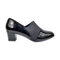 Zapatos Casuales Chalada Negro Charol Mujer | 12-Flexi-42 - Talla 37