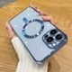 thumbnail image 3 of Luxury Plating Clear Magnetic For Wireless Charge Case For IPhone 14 13 12 11 Pro Max X XR XS 8 7 Plus Soft Silicone Cover, 3 of 3