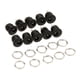 thumbnail image 1 of 10 Piezas DC 5.5x2.5mm Fuente De Alimentación Jack Socket Y Tuercas De Tornillo, 1 of 5