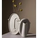 thumbnail image 3 of Set 2 Jarrón Cerámica Decoración Nórdico Flores Blanco Jhn, 3 of 3
