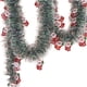 thumbnail image 4 of Adorno De Guirnalda De Oropel Navideño De 5,9 Pies Para Barandilla De Interior Y Exterior, árbol De Navidad, Papá Noel, 4 of 5