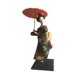 thumbnail image 3 of Figura Coleccionable Estatua Escultura Miniaturas Kimono Japonés Muñeca Geisha Estilo D, 3 of 5
