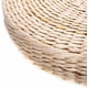 thumbnail image 5 of Estera para asiento de silla, cojín de hierba, cojín, beige, hecho a mano, redondo, cojín de tela de paja, tapete para piso, yoga, zen, hogar, jardín, patio, decoración, 5 of 8