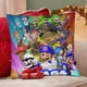 thumbnail image 4 of Película de SMG4 Fundas de almohada de terciopelo con tema, regalos de funda de almohada, decoración para el hogar, cojín de lanzar, regalo de cumpleaños para fans y parejas.66*66cm., 4 of 6