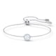 thumbnail image 1 of Pulsera Swarovski Una Angelic con cristales transparentes chapada en rodio, 1 of 3