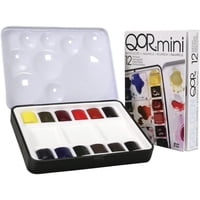 Qor Watercolor - Acuarela En Pastillas Qor Mini Set