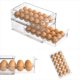 thumbnail image 3 of Bandejas organizadoras para nevera Ettori, apilables, 18 huevos, 3 of 7