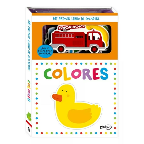 Libro Mi Primer Libro De Encastre: Colores