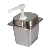 Magideal - Dispensador De Jarabe De Café, Botella Con Bomba De Condimentos, Prensa Manual De 2,3 L, Herramienta De Condimentos Extraíble, Estación De Bomba De Co 10 Cc