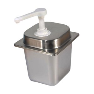 Magideal - Dispensador De Jarabe De Café, Botella Con Bomba De Condimentos, Prensa Manual De 2,3 L, Herramienta De Condimentos Extraíble, Estación De Bomba De Co 10 Cc