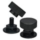 thumbnail image 2 of Sujetadores De Casco Pipeliner De 2 Piezas Para Una Mano De Obra Exquisita Fácil De Montar Negro, 2 of 5