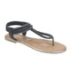 thumbnail image 3 of Sandalia Chalada Mujer Call-25 Negro Plana, 3 of 6