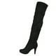 thumbnail image 4 of Bota Larga Gamuza Mujer 30 Yassne Negro, 4 of 5