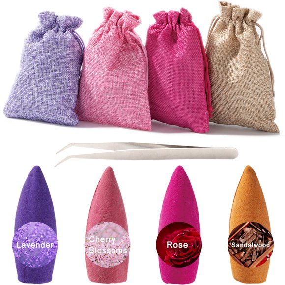 Incienso Fasolahome 120 piezas Mezcla de Aromas Naturales