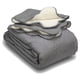 thumbnail image 2 of Quilt Sherpa Paris Liso Gris 2 Plazas, 2 of 5