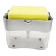 thumbnail image 2 of Dispensador De Bomba De Jabón Para Lavar Platos Y Soporte De Esponja Caja De Jabón Práctica 13 Onzas De Plata, 2 of 5
