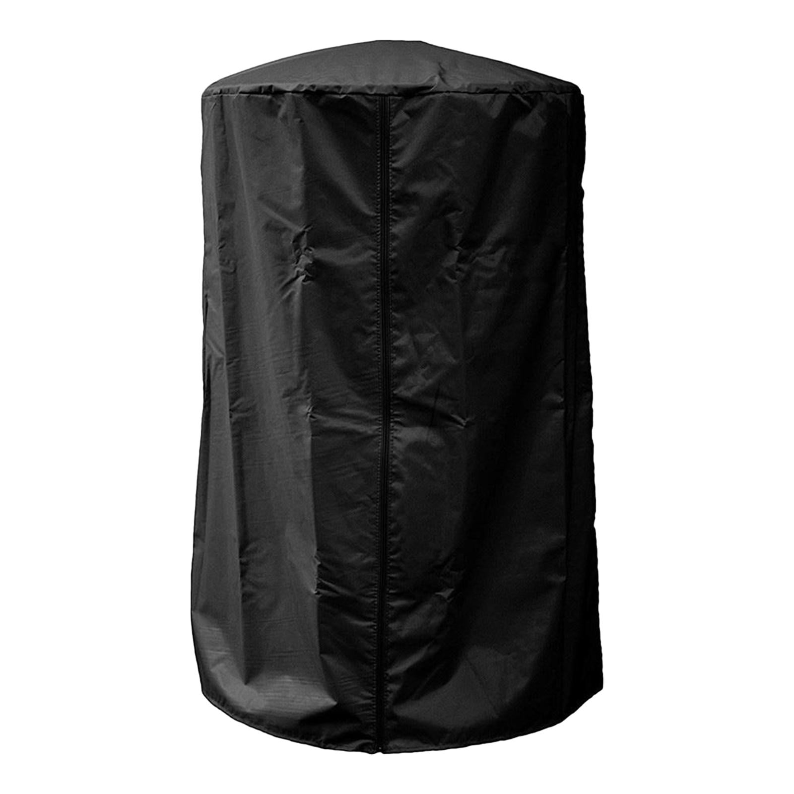 Magideal - Cubierta De Calentador De Patio, Cubierta De Bomba De Calor Para Piscina, Cubierta De Equipo De Piscina De Sombra Cilíndrica Impermeable Para Césped Y Negro