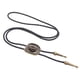 thumbnail image 4 of Western Cowboy Hat Bolo Tie Vintage American Ajustable PU Cuero Para Hombres Bronce, 4 of 5