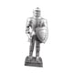 thumbnail image 5 of Figura Decorativa De Caballero Medieval De Metal Para El Hogar Y La Oficina, Colección Versátil Plateada, 5 of 5