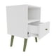 thumbnail image 3 of Velador Yardas Jaén Blanco 1 Cajón, 3 of 6