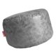 thumbnail image 3 of Puf otomano redondo gris cubierta reposapiés Slipcover, 3 of 5