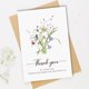 thumbnail image 5 of Tarjetas de Agradecimiento HiABNRT 25 unidades – Diseño de flores silvestres, 5 of 6