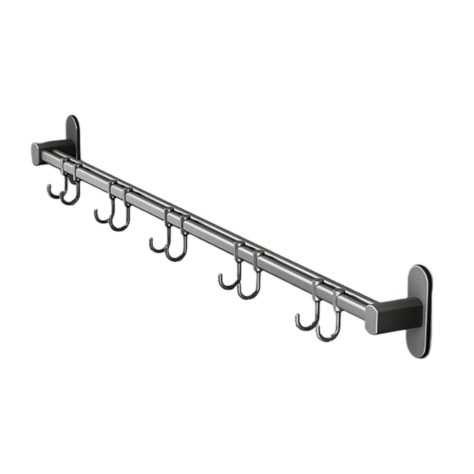 Bothyi - Riel De Cocina, Olla, Tapa, Estante, Organizador De Almacenamiento Para Cocina, Baño, 70cm