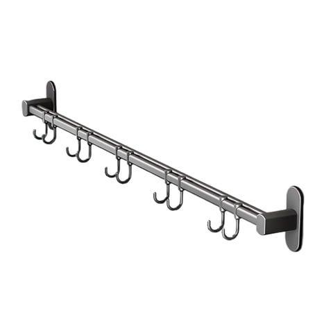 Bothyi - Riel De Cocina, Olla, Tapa, Estante, Organizador De Almacenamiento Para Cocina, Baño, 70Cm