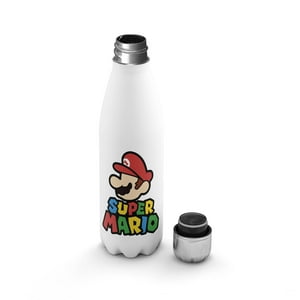 Creango - Botella Agua Termica Mario Bross De Acero Inoxidable