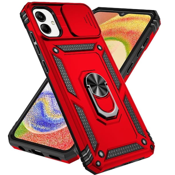 Estuche GANGXUN para Samsung Galaxy A05, soporte giratorio 360°, estilo mecánico y magnético