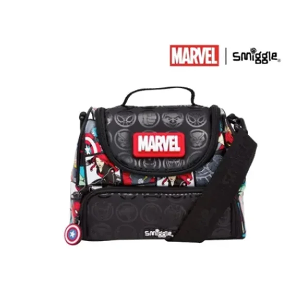 MINISO Authentic Disney Smiggle Lunch Bag Insulation Mermaid Princess Girls School Bag Boys School Bag Gift Box