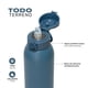 thumbnail image 5 of Botella Térmica Agua Acero Inox 3 Tapas HydroCore 1Lt Lhotse azul oscuro, 5 of 8