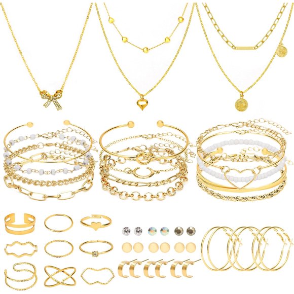 Set de Joyas NEWITIN de 49 Piezas Hipoalergénico