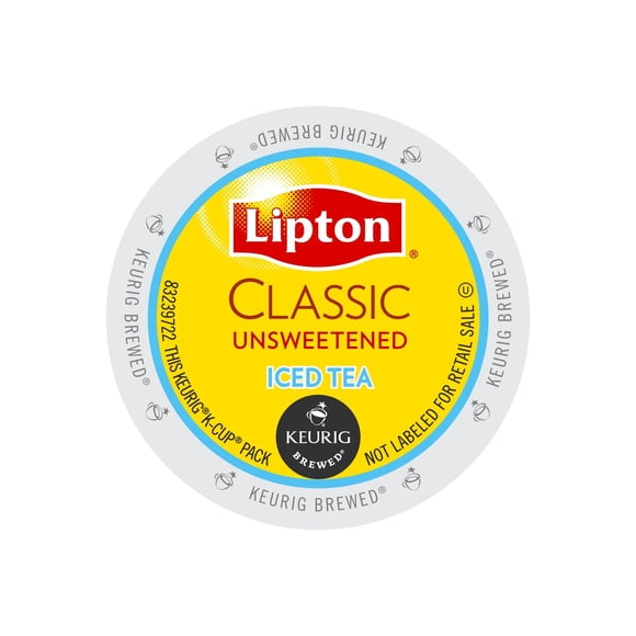 Té Lipton Clásico Helado Sin Azúcar 96 Cápsulas K-Cup 1,8 kg