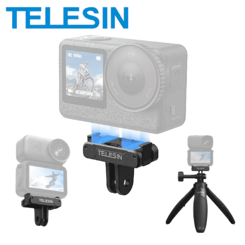 Telesin - " Adaptador Magnético Rápido Para Dji Osmo Action 6 Y Nano