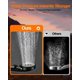 thumbnail image 5 of Cabezal de ducha ECOHARV de mano 5 modos negro, 5 of 9
