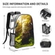 thumbnail image 2 of Bebé Yodamochila Transparente Temática Resistente Y Duradera Bolsa See through Para Trabajo Deporte Universidad Y Viaje 31 × 43 Cm, 2 of 6