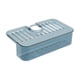 thumbnail image 1 of Estante Escurridor De Jabón, Estante De Drenaje Para Grifo Desmontable Para Baño, Hogar, Cocina, Azul, 1 of 3