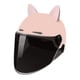 thumbnail image 5 of Casco De Motocicleta Con Visera, Gorra De Seguridad Con Ventilación, Medio Casco De Motocicleta, Color Rosa, 5 of 5